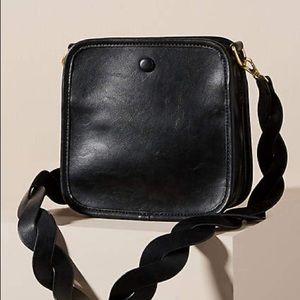 Anthropologie Bette Vegan Leather Crossbody Bag